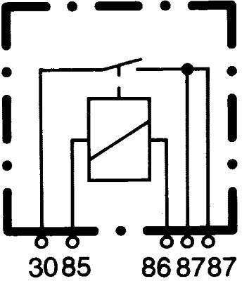 Hella 5Pin Terminal Relay 24V