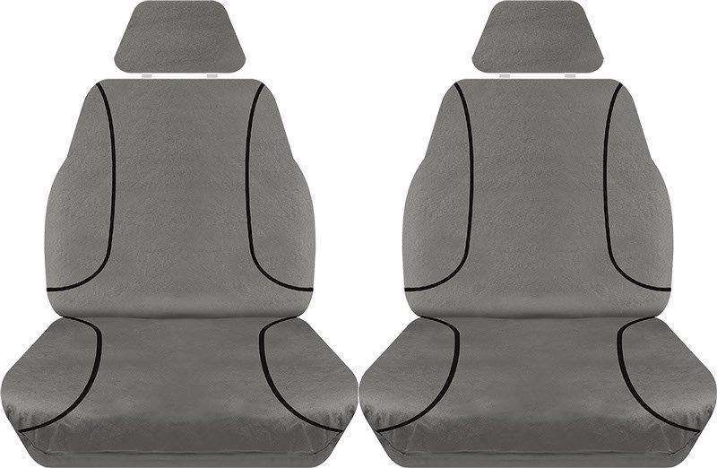 Car Seat Cover Outer Limit, Toyota Hilux Dual Cab Seat Cover Set, Front 3Pc