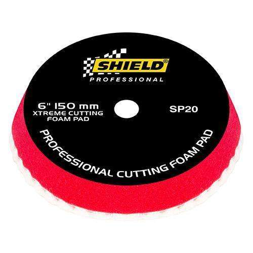 Shield Xtreme Cutting Foam Pad 6" Velcro Back