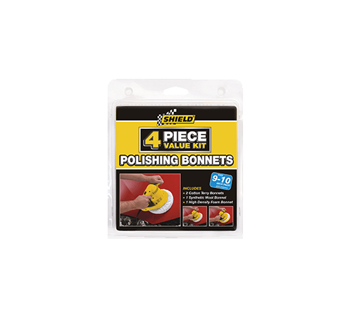 Shield Orbital Polishing Bonnets (4 Piece Value Kit)