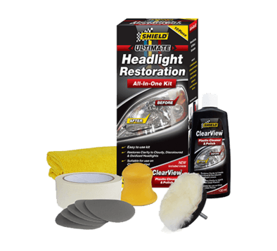 Shield Headlight Resotration Kit