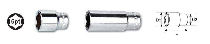 1/4 Drive X 12Mm 6 Point Deep Socket AMPRO T335112