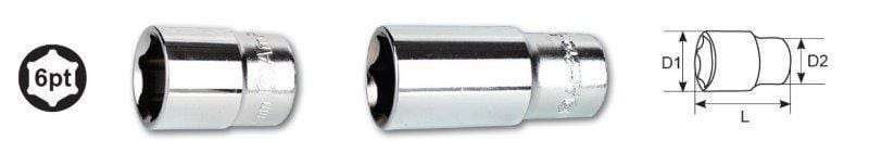 1/2 Drive X 21Mm 6 Point Deep Socket AMPRO T335521