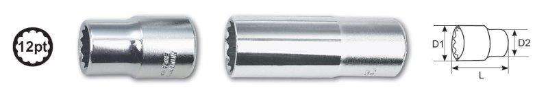 1/2 Drive X 15Mm 12 Point Deep Socket AMPRO T335565