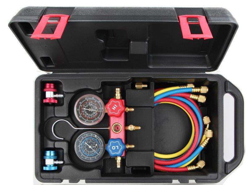 A/C Manifold Gauge Set (Aluminum Body) AMPRO T75991