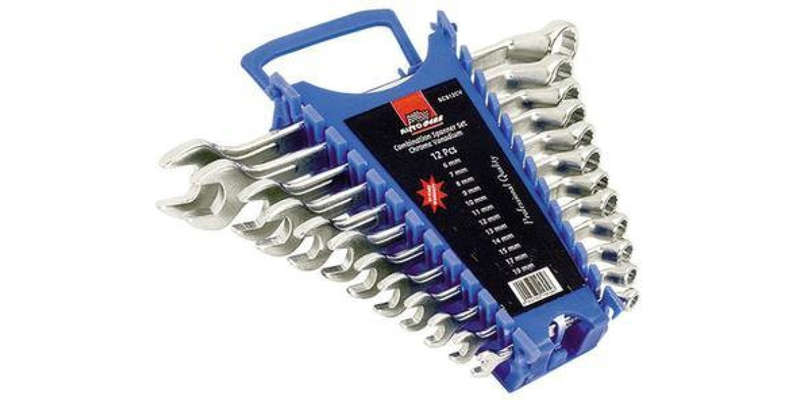 Autogear 12Pc Combination Spanner Set Offset
