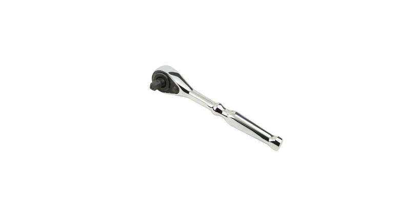 Autogear 1/4" Chrome Vanadium Steel Drive Swivel Ratchet