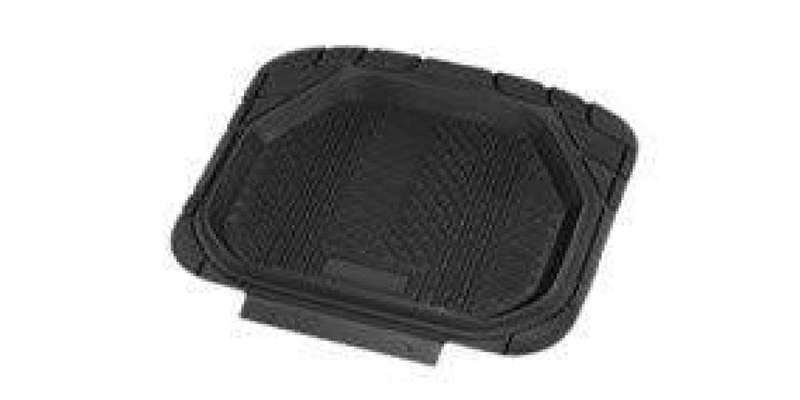 Autogear 2 Piece Rubber Mat Set (Rear) - Grey