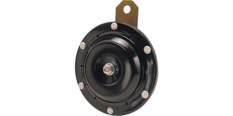 Autogear 2 Pin Single Black Hooter