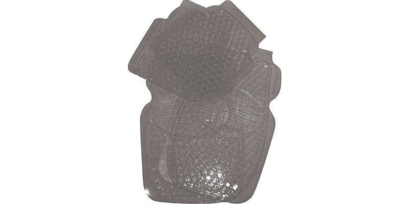 Autogear 4 Piece Transparent Mat Set - Grey