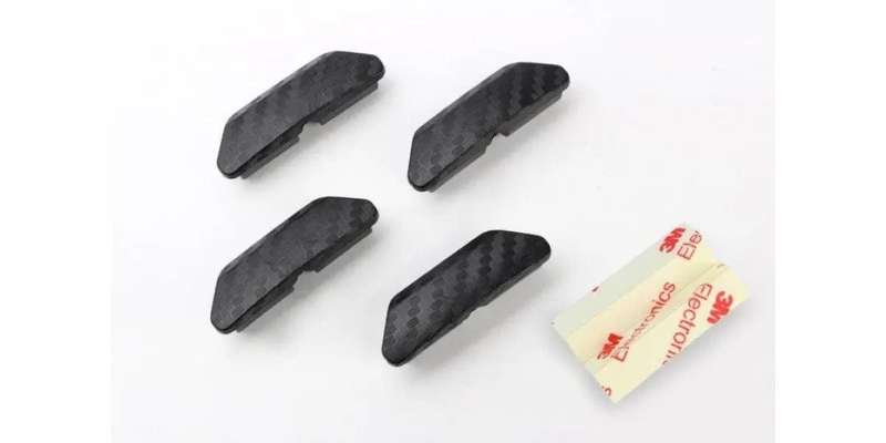 Autogear 4Pc Car Door Edge Guard Carbon