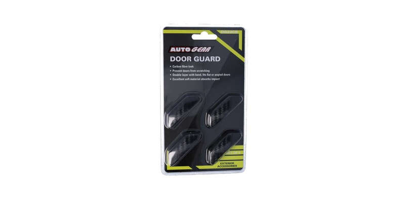 Autogear 4Pc Car Door Edge Guard Carbon