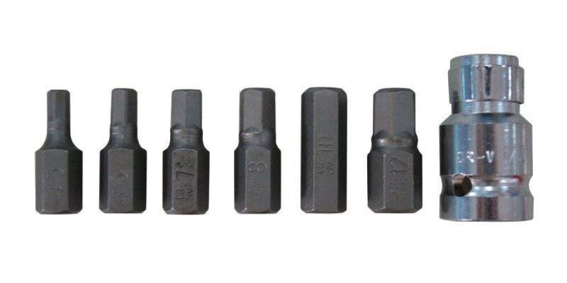 Autogear 7 Piece Hex Bit Set