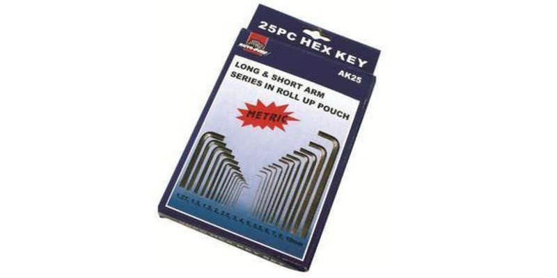 Autogear Allen Key Set -25Pc