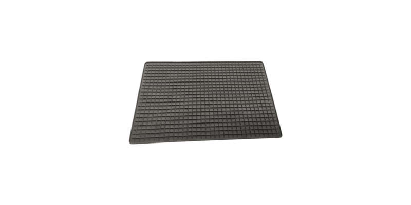Autogear Black Rubber Mat Rear 450G - Single