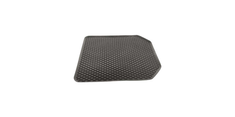 Autogear Black Rubber Mat With Lip 1000G - Single