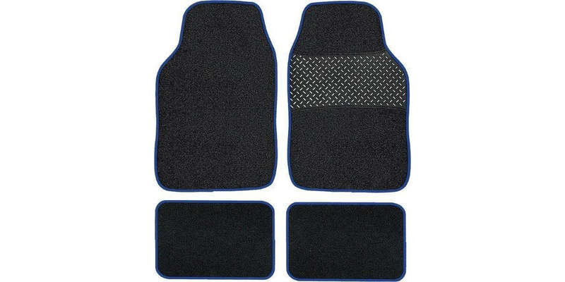 Autogear Carpet Car Mat Set 65Cm X 42Cm / 42Cm X 31Cm