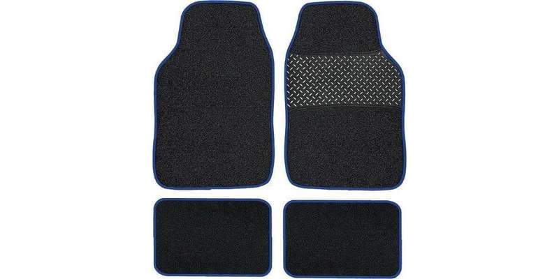 Autogear Carpet Car Mat Set 65Cm X 42Cm / 42Cm X 31Cm