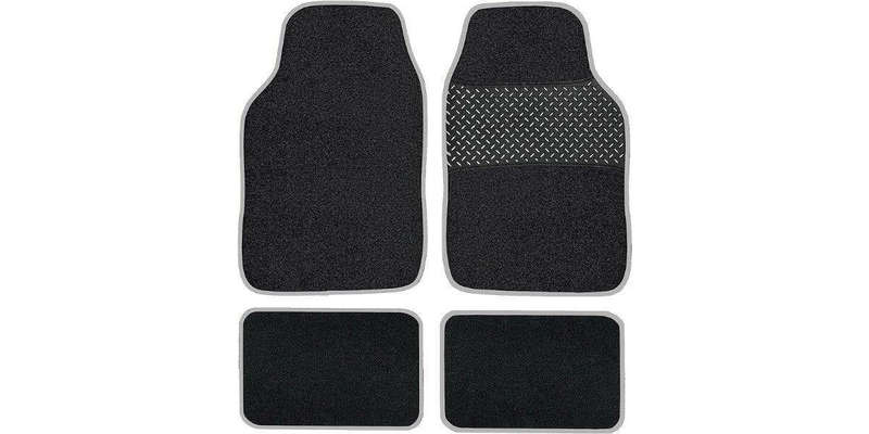 Autogear Carpet Car Mat Set 65Cm X 42Cm / 42Cm X 31Cm