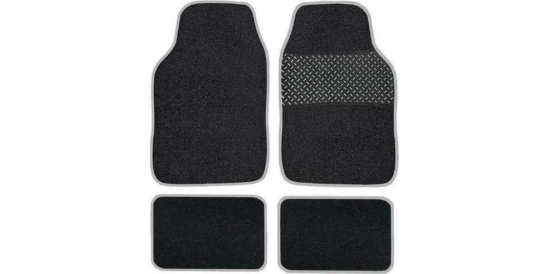 Autogear Carpet Car Mat Set 65Cm X 42Cm / 42Cm X 31Cm