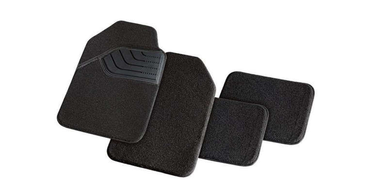 Autogear Carpet Car Mat Set 67Cm X 44Cm / 44Cm X 28Cm