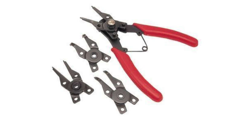 Autogear Circlip Plier 4-In-1