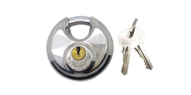 Autogear Disc Padlock With 2 X Keys