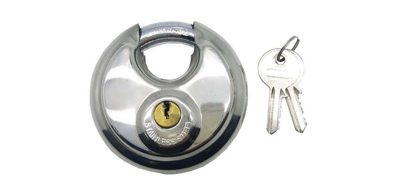 Autogear Disc Padlock With 2 X Keys