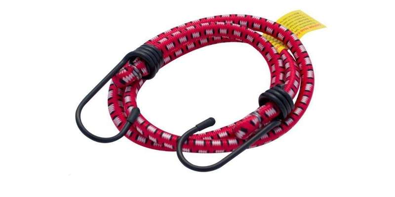 Autogear Elastic Luggage Strap With Steel Hook 8Mm