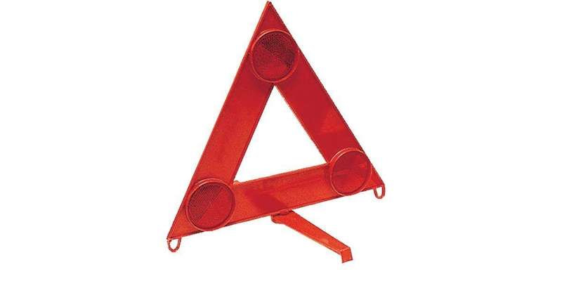 Autogear Emergency Warning Reflector Triangle Large