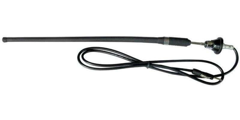 Autogear Mechanical Fm Black Rubber Coated Aerial