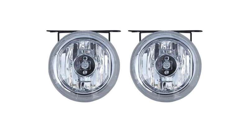Autogear Mini Clear Round Lamp