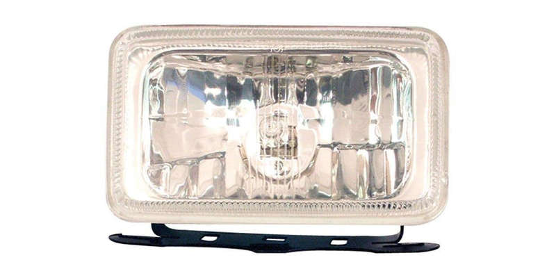 Autogear Mini Rectangular Lamp - Yellow/Clear