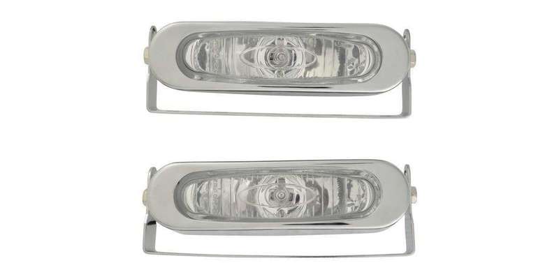 Autogear Slimline Oval Lamp - Yellow/Clear