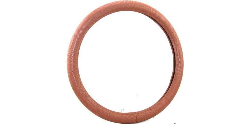 Autogear Steering Wheel Cover Tan- Large