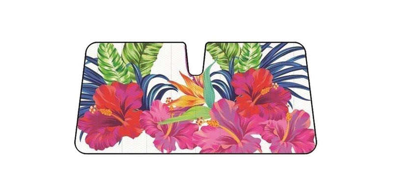 Autogear Sunshade Flowers