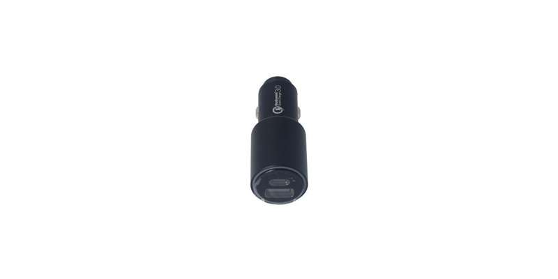Autogear Usb/Usb Type-C Car Charger With Voltmeter Display