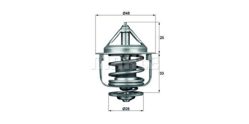 Behr-Mahle Thermostat 77 °C With Seal (Tx8777D)