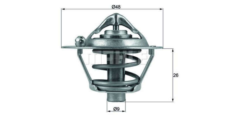 Behr-Mahle Thermostat 82 Deg (Tx10882D)