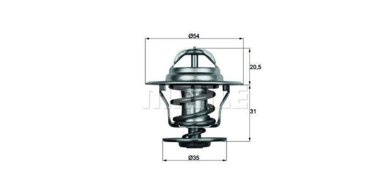Behr-Mahle Thermostat 87°C & Seal (Tx1587D)