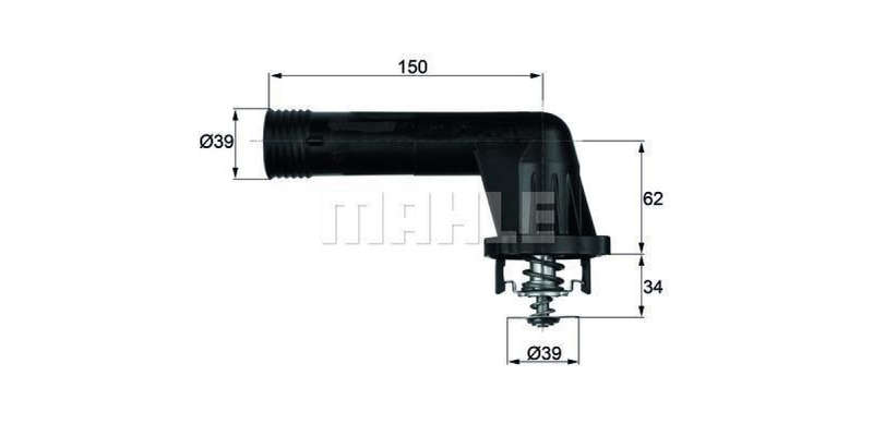 Behr-Mahle Thermostat Bmw E36 316I 95 °C (Ti2095)
