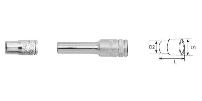 Bolt-Fit 3/8 Drive 10Mm 6 Point Socket AMPRO T52310