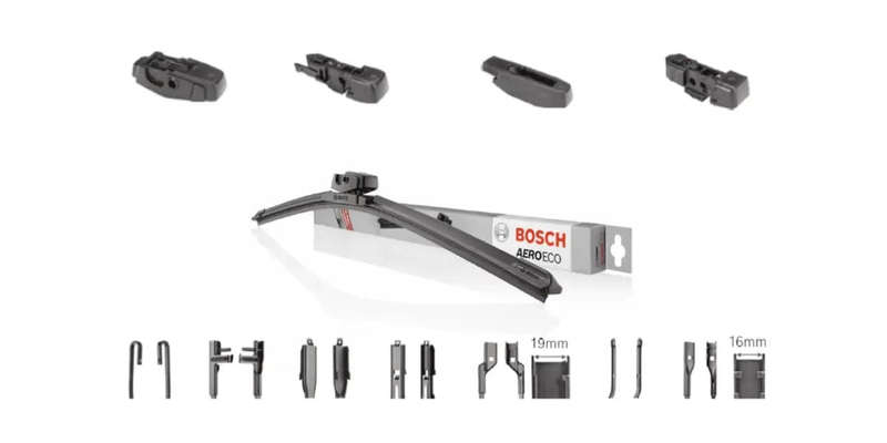 Bosch 3397015560 W/Blade Aero-Eco Passanger Side (470Mm)