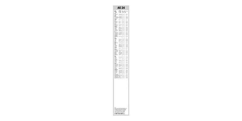 Bosch 3397015564 W/Blade Aero-Eco Driver Side (600Mm)
