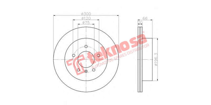 Brake Disc Bmw 2 3 4 Series (Front Vented)