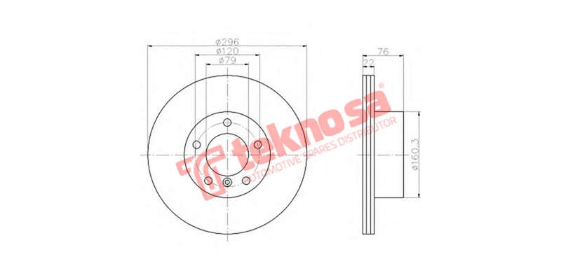 Brake Disc Bmw E39 5 Series (Front Vented)