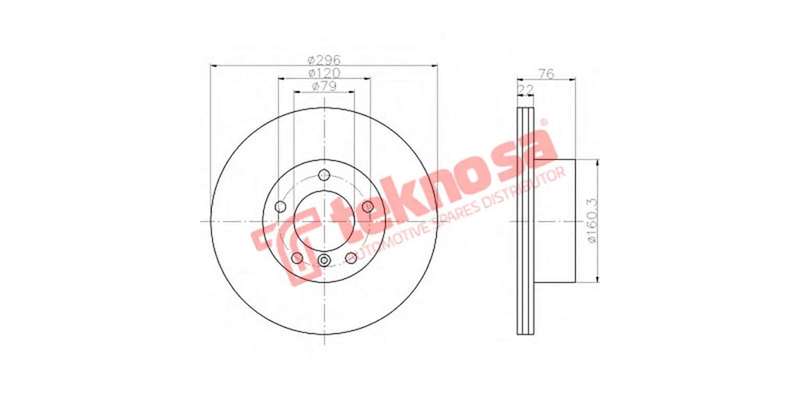 Brake Disc Bmw E39 5 Series (Front Vented)
