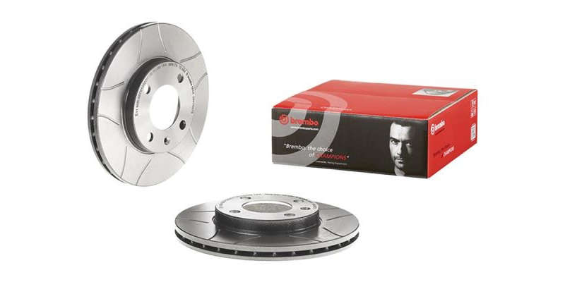 Brake Disc Front (2 In Box) Vw Golf,Jetta,Passat (Brembo 09476575)