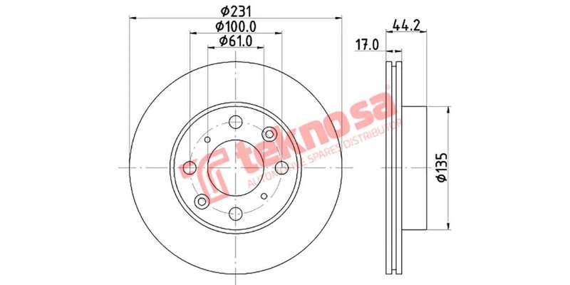 Brake Disc Honda Ballade,Integra