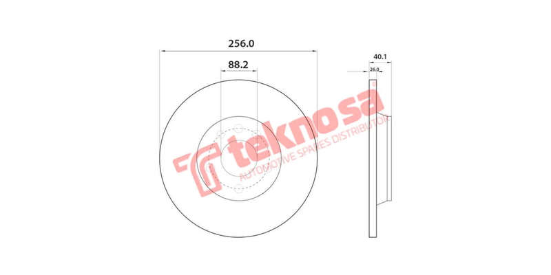 Brake Disc Isuzu Kb (Front Vented)